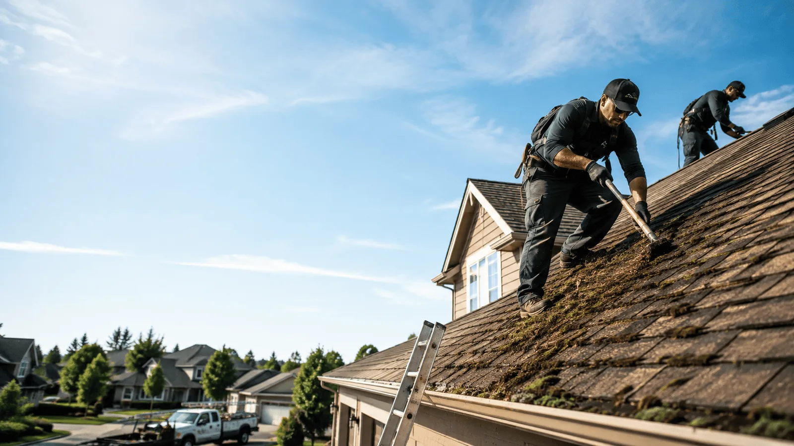 Roof Moss Removal in Poughkeepsie, NY near me